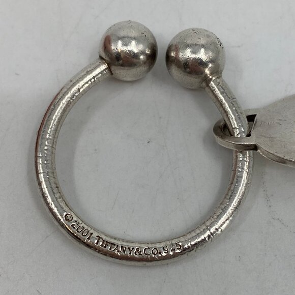 Tiffany & Co. Silver Classic Key Ring | Good Condition - Picture 5 of 8
